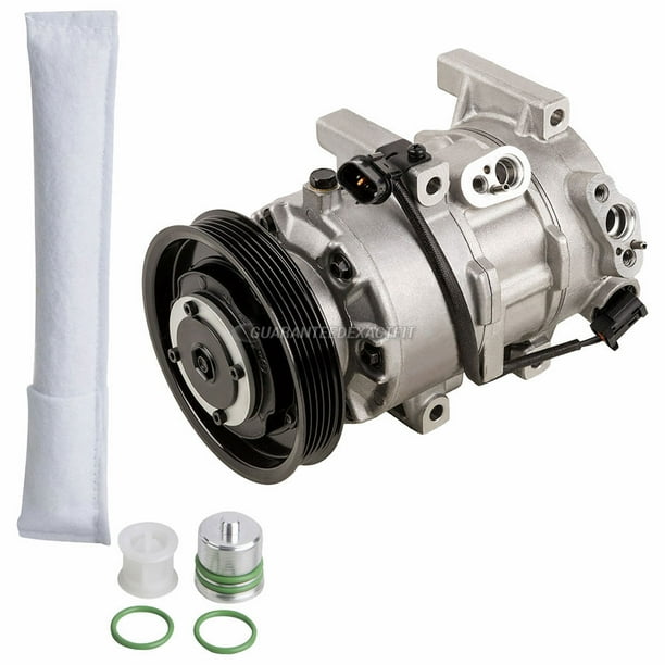 Oem Ac Compressor W A C Drier For Hyundai Accent Kia Rio Walmart Com Walmart Com