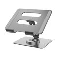 thumbnail image 1 of Soporte para Computadora Portátil Aleación Aluminio Base para Computadora Portátil Disipación Calor Hueca (Plata), 1 of 8