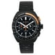 thumbnail image 1 of Bulova Racer Chronograph Leather Strap Black Dial Quartz 98B428 100M Men's Watch, 1 of 4