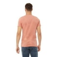 thumbnail image 4 of BELLA + CANVAS CVC Jersey Tee for Men, Eco-friendly Cotton/Poly Blank Shirt, Single Pack, Heather Prism Sunset, 2XL, 4 of 4