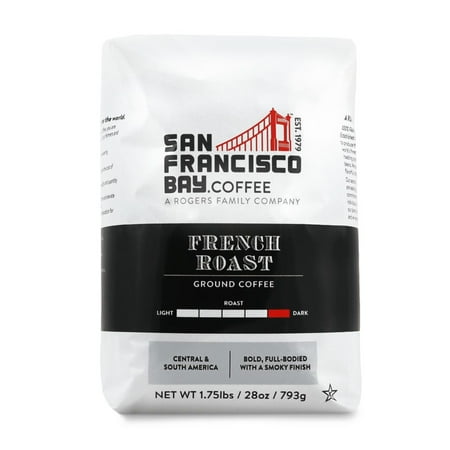 San Francisco Bay Ground Coffee - French Roast (28oz Bag) Dark Roast