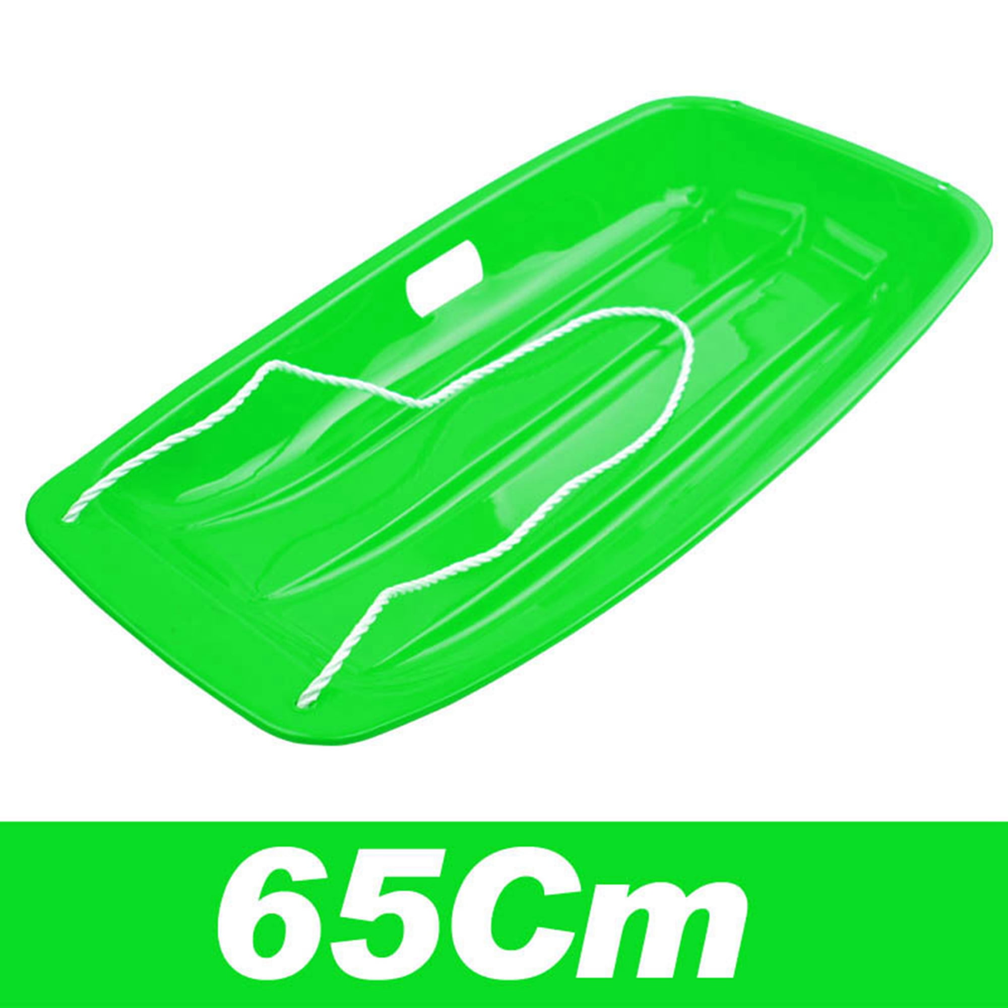 Snow Sleds for Kids/Adult with Handles and Pulling Rope Downhill Sprinter Toboggan Snow Sled