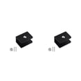 thumbnail image 4 of Soportes de pared Billuyoard Cuadrado negro M 2Conjunto, 4 of 6