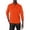 Orange, variant on Mens Knit Polo Fashion Long Sleeve Turndown Neck Solid Mens Spring Shirt,Orange,M