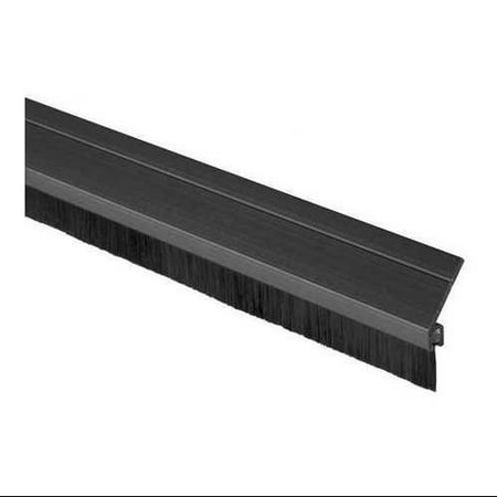 A626DKB-36 Door Frame Weatherstrip, 3 ft, Black