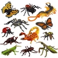 thumbnail image 1 of Figura de juguete Toymany Realistic Bugs, 12 unidades, para niños mayores de 3 años, 1 of 1