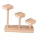 thumbnail image 2 of Estante de exhibición de madera para objetos coleccionables, soporte para cupcakes, almacenamiento de escritorio C, 2 of 9