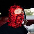 thumbnail image 3 of LAICAIW Distressed Balaclava Trending Ski Masks Wind Proof Winter Premium One Size Yeat Shiesty Distress Mask Beanie Cap, 3 of 6