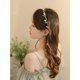 thumbnail image 4 of Banda Para El Cabello De Aleación Coreana Perla Flor Diadema Cuentas Borla Onda Accesorios, 4 of 4