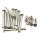 thumbnail image 1 of 10 Juegos de Tornillos de Poste de Metal Tornillos de Tornillo de 10x30mm Hugo Postes Tornillos de fijación Remaches, 1 of 8