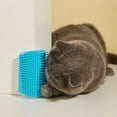 thumbnail image 6 of Scmkd 1pc Cat Wall Massage Hair Brush, 6 of 18
