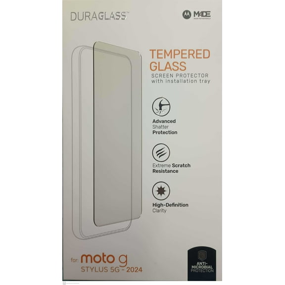 DuraGlass Tempered Glass Screen Protector For moto g stylus 5G - 2024
