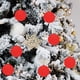 thumbnail image 5 of Adornos navideños, bolas de terciopelo, 6 unidades de 2,36 pulgadas para árbol de Navidad, baby shower, primera Navidad, fiesta de cumpleaños, bolas de terciopelo flocado., 5 of 7