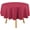 Red Trend Color, variant on 70inch Round Table Cloth, Peach Trend Color Tablecloths Washable Table Cover for Kitchen Dinning Party Tabletop Modern Decoration