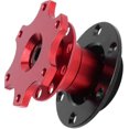 thumbnail image 4 of Volante de liberación rápida, volante rojo desmontable para modificación de automóvil, volante de liberación rápida modificado, dispositivo de liberación rápida Stee, 4 of 5