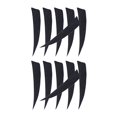 thumbnail image 1 of 12pcs 4 "Flecha de tiro con de goteo Flechas de plumas naturales Flecha Eje DIY DYNWAVEMX Piezas de Fletchings, 1 of 8