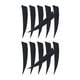 thumbnail image 1 of 12pcs 4 "Flecha de tiro con de goteo Flechas de plumas naturales Flecha Eje DIY DYNWAVEMX Piezas de Fletchings, 1 of 8