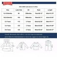 thumbnail image 2 of Puffer Jacket Toddler Boys Girls Windproof Fleece Lined Zip Up Hooded Coat Gilet Bear Ear Sleeveless Outerwear with Pocket, Navy, 2 Years, 2 of 4