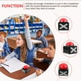 thumbnail image 4 of OULII Electronic Game Buzzer with Sound and Light Plastic Button for Game Show Activities, 4 of 8