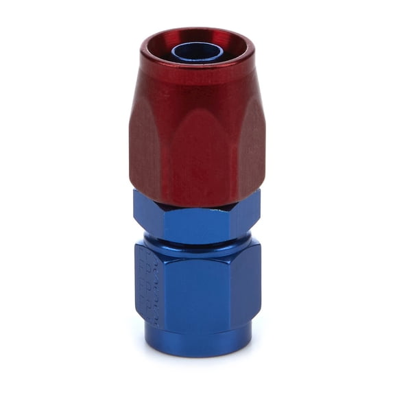 Fragola Hose Fitting #6 Straight Black
