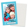 Personalized Warm Wishes Photo Holiday Card
