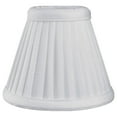 thumbnail image 3 of Royal Designs, Inc. Pleated Empire Chandelier Shade CS-111WH-6, White, 2.5 x 5 x 4.25, Pack of 6, 3 of 5
