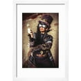 thumbnail image 2 of Portrait Of A Steampunk Man In The Ruins Framed Print Wall Art By prometeus, 2 of 5