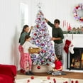 thumbnail image 3 of Árbol de Navidad Best Choice Products 6 pies CUBIERTO de nieve, 3 of 8