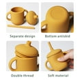 thumbnail image 3 of Ke1Clo Straw Sippy Cup under $5! Leak-Proof Learning Drinking Cup for Toddlers, Anti-Fall Heat Resistant Children's Cup, BPA-Free Easy Clean, 3 of 3