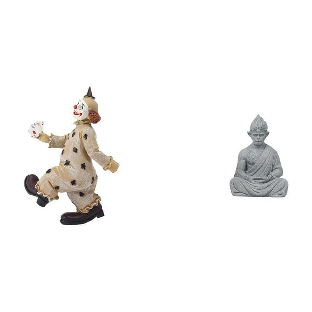 Figuras de , estatua de mono, escultura, adorno de resina y arenisca, obra de arte realista, ideal para sala de estar, dormitorio, jardín, espac