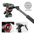 thumbnail image 4 of Trípode Manfrotto Befree Travel Professional Video negro, 4 of 8