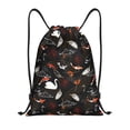 thumbnail image 1 of Xecao Animal Koi Fish Pattern Sports Drawstring Backpack - String Swim Gym Bag with Wet Proof Pocket for Women&Men-Small, 1 of 6