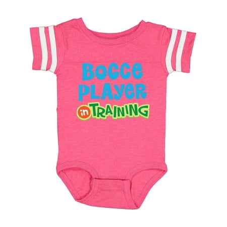 

Inktastic Bocce player in training Gift Baby Boy or Baby Girl Bodysuit