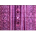 thumbnail image 1 of Ahgly Company Indoor Rectangle Abstract Purple Contemporary Area Rugs, 2' x 3', 1 of 4