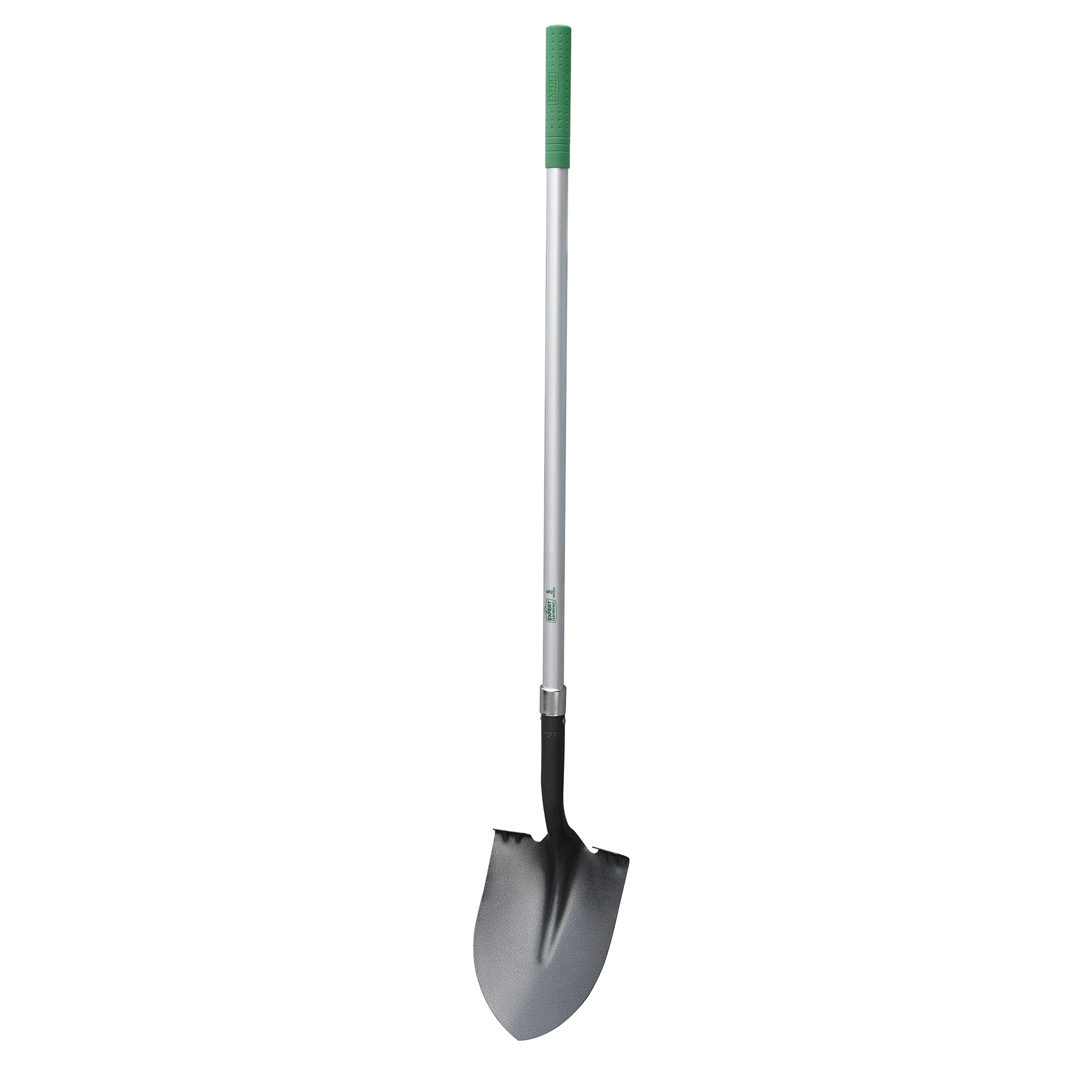 Expert Gardener Fiberglass Long Handle Digging Shovel with Comfort End Grip