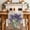 Lavender SlateBlue Beige, variant on Purple Lavender Table Runner 60 Inches Long Farmhouse Dress Scarves, Spring Daisy Butterfly Plants Watercolor Blue Dining Tablerunner for Coffee Table/Kitchen Island/Party Décor, 13" x 60"