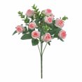 thumbnail image 2 of Yooshoverk Mini Silk Rose Faux Flowers, No-Fade Arrangements for Living Room Decor, 2 of 5