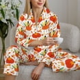 thumbnail image 6 of Sikiie Happy Thanksgiving Day1 Pajamas for Women Set, Womens Pajama Sets, Lounge Sets for Women, 2pjs for Women-X-Large, 6 of 7
