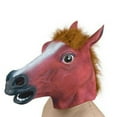 thumbnail image 3 of Tejiojio Horse Mask Prop Style Toys Party Halloween, 3 of 7
