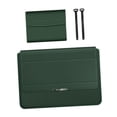thumbnail image 3 of BELOVING Étui de Transport pour Ordinateur Portable avec Support Invisible pour Femmes et Hommes, Cadeaux, Vert Foncé, 3 of 9