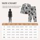 thumbnail image 4 of Balery Spiders Conjunto de Pijama con Estampado para Mujer, Conjunto de Dos Piezas con Manga Larga, Ropa de Dormir Suave con Bolsillos, Pijamas Cómodos-Medium, 4 of 7