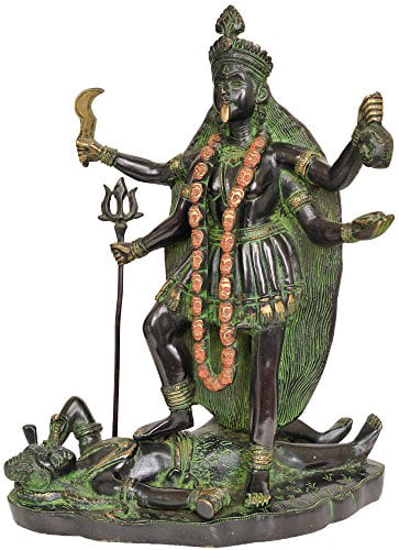 Brass Sculpture Mother Goddess Kali