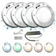 thumbnail image 1 of 4 Lámparas LED Sumergible Para Alberca de nicho o sobreponer ADS SPA 50W 16CM Blanco Con Transformador, 1 of 5