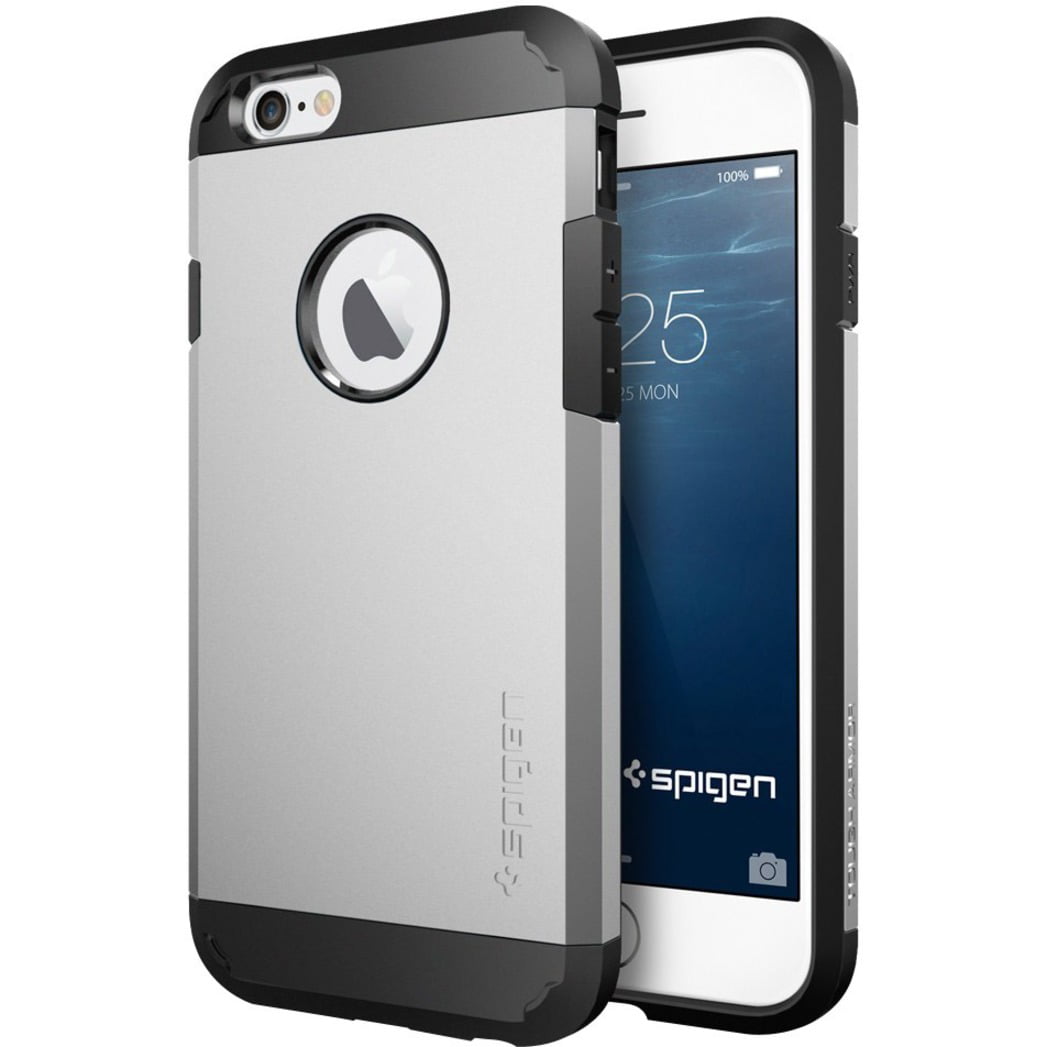 Spijsverteringsorgaan Telegraaf Verward zijn Spigen iPhone 6 Case Tough Armor (4.7) - Walmart.com