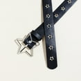 thumbnail image 5 of GRABLOOM Waist Belt Punk Star Chain Modern Grommet Belt Body Chain for Dress Stage, 5 of 8