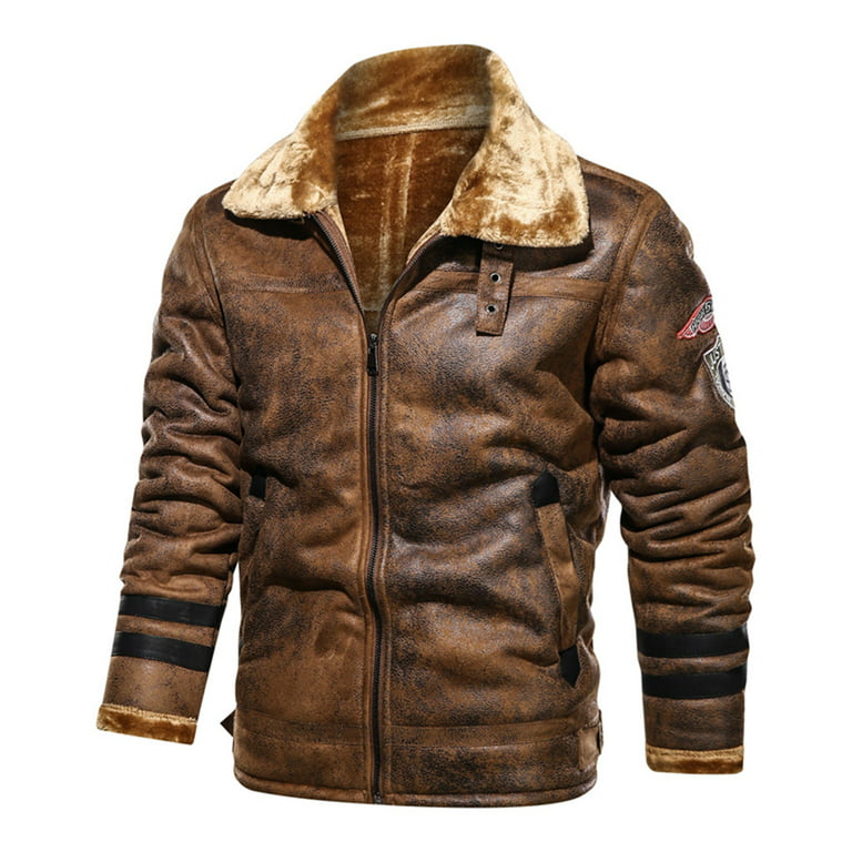 New Mens Mink Fur Coat Imported Velvet Coat Suit Collar Fur Jacket Long  Trench Coat Brown Leather Jacket Mens Winter Coats