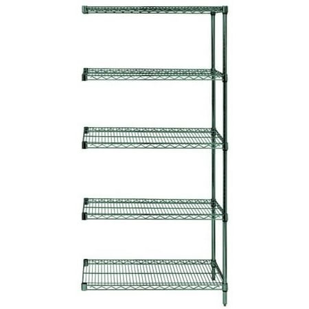 

36 Deep x 48 Wide x 63 High 5 Tier Freezer Add-On Shelving Unit