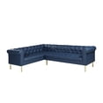 thumbnail image 2 of Chic Home Julian PU Leather Upholstered Left Facing Sectional L Shape Sofa, 2 of 6