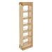 thumbnail image 3 of Rev-A-Shelf Pullout Wall Filler Cabinet Wooden Organizer, 42" Hgt, 432-WF42-6C, 3 of 4