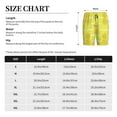 thumbnail image 6 of Naloa Gold Pineapple Men's Short Pajama Pants, Lounge Comfort Shorts with Elasticized Waistband and Side Pockets - X-Large, 6 of 9